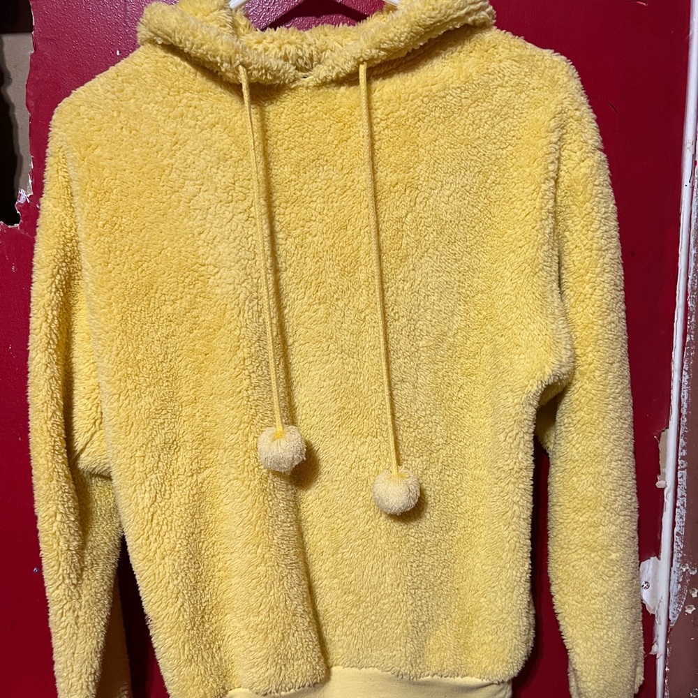 Yellow Plush Sweater